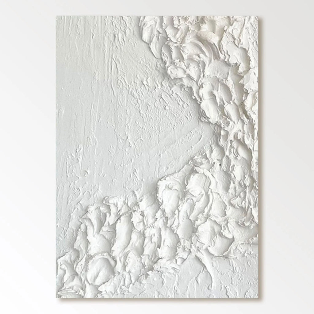 Textured Painting "Winter's Embrace"