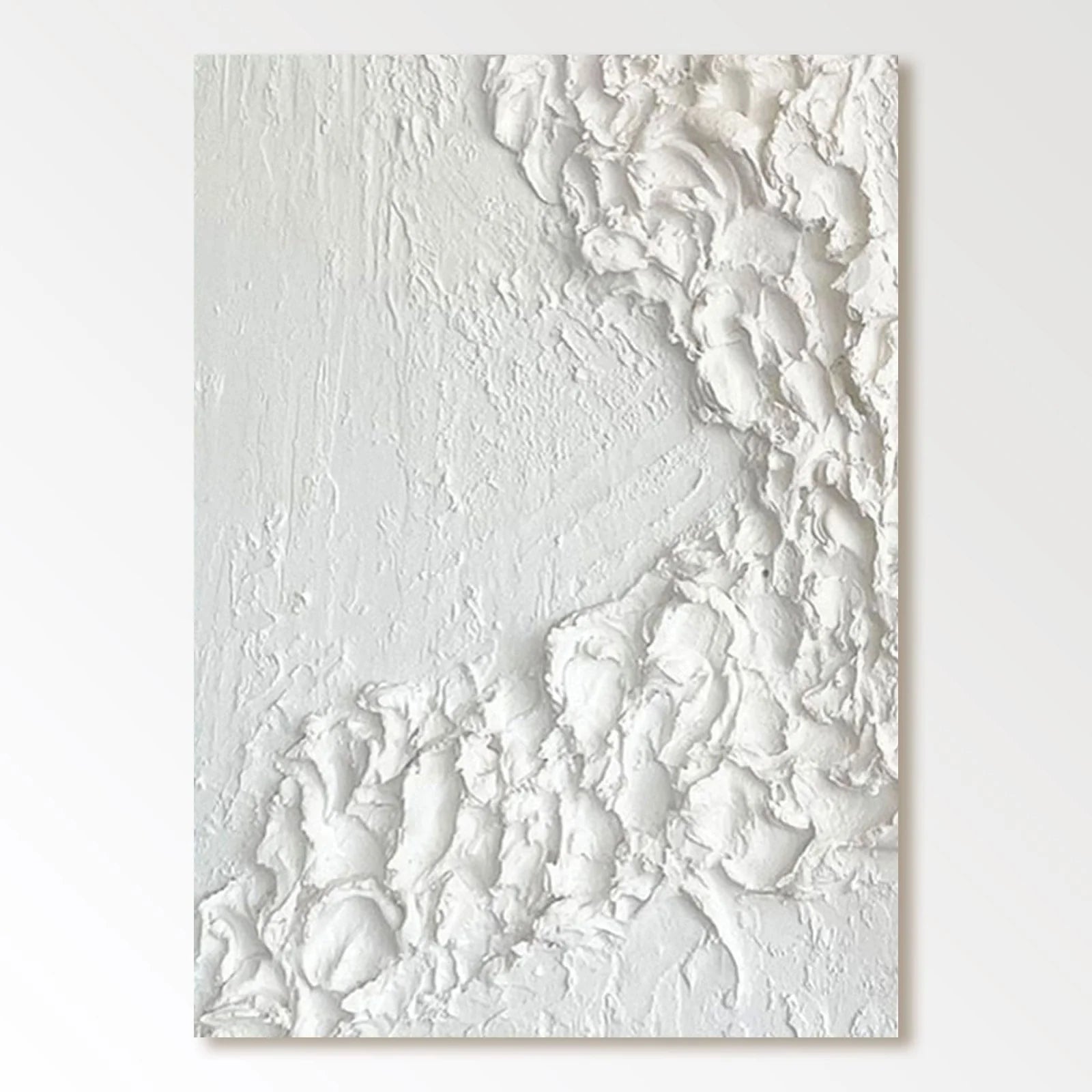Textured Painting "Winter's Embrace"