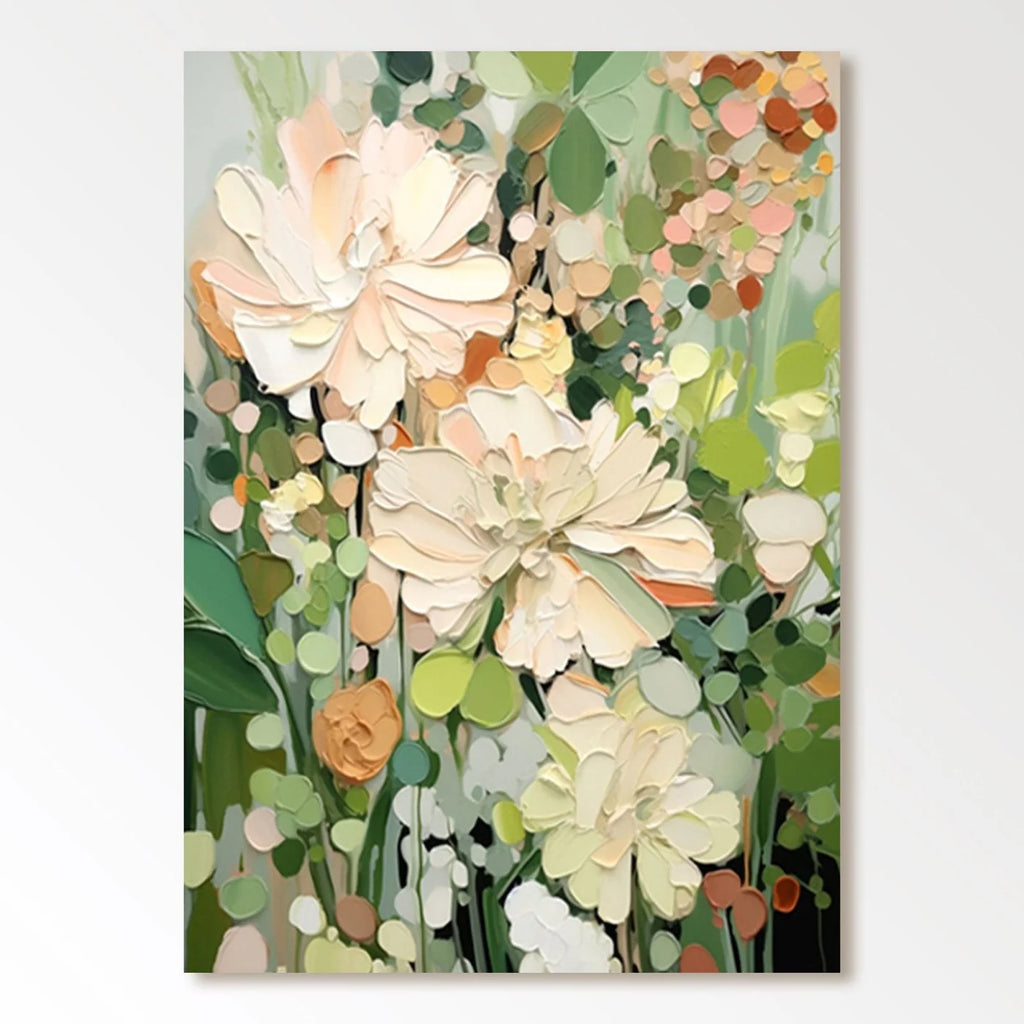 Colorful Painting "Blooming Serenade"
