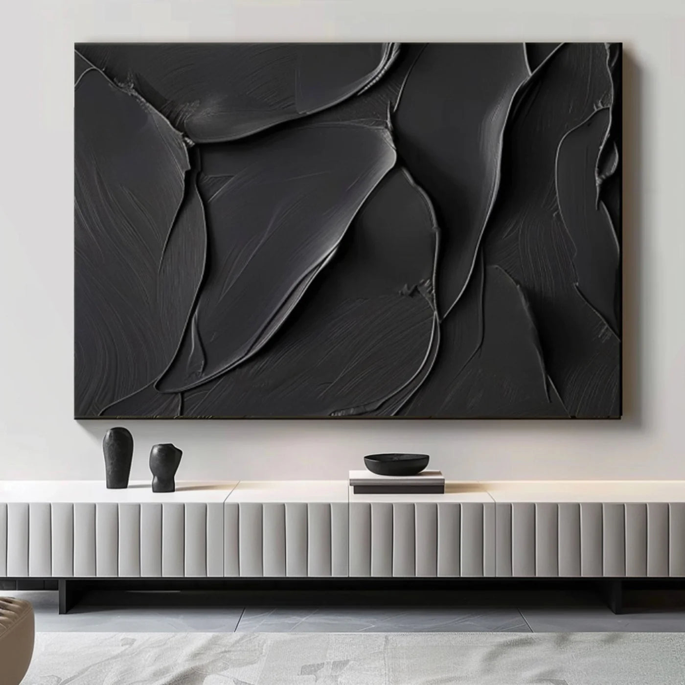 Minimalist Painting "Eternal Embrace”