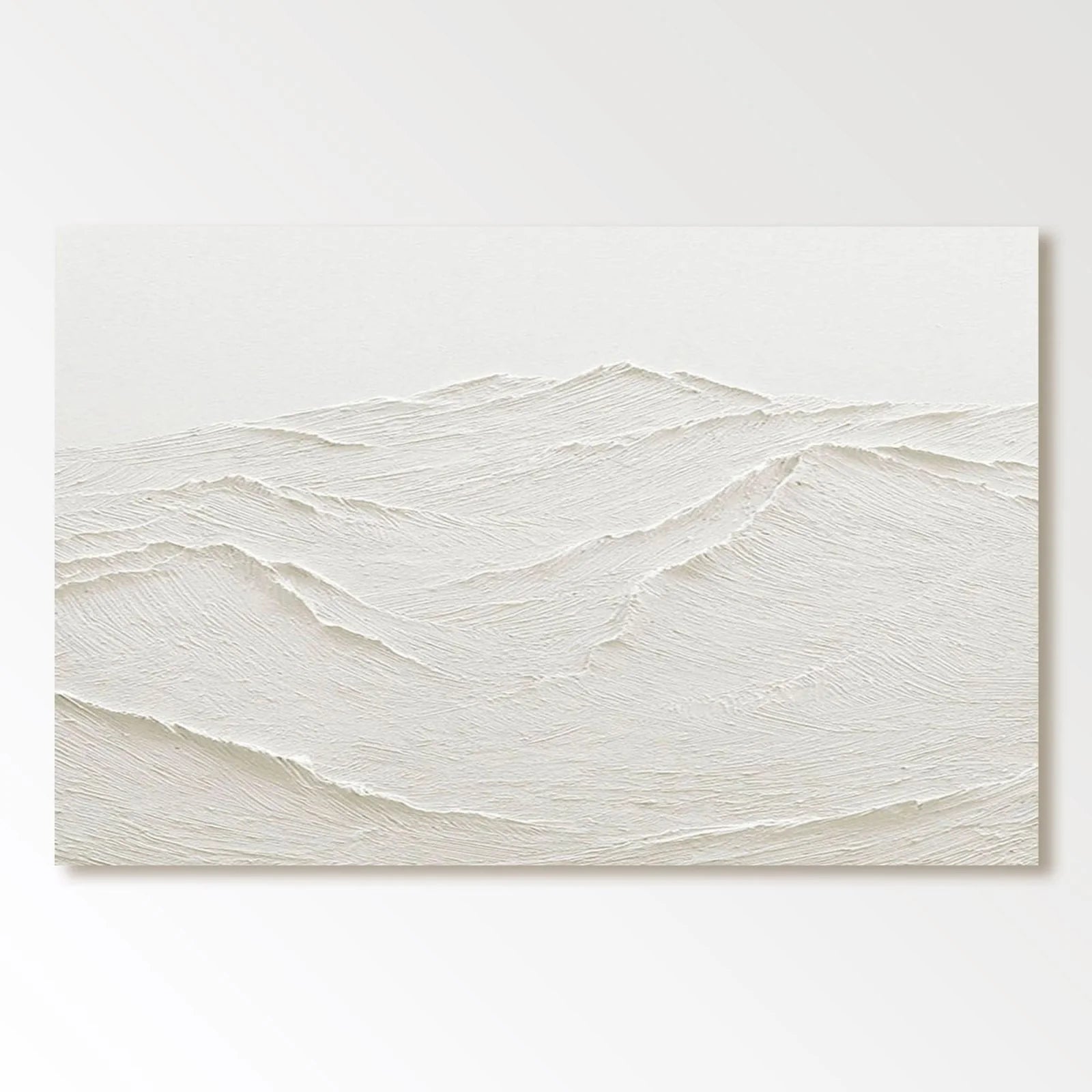 Plaster Painting "Ethereal Ridges"