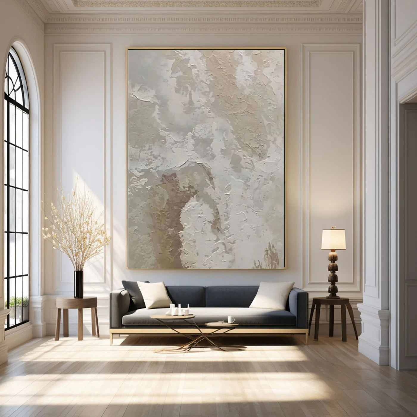 Wabi Sabi Painting "Nebular"