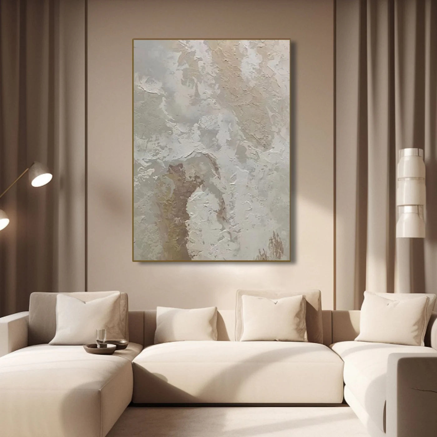 Wabi Sabi Painting "Nebular"
